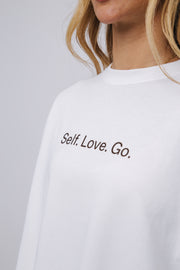 Self.Love.Go Long Sleeve - Creme