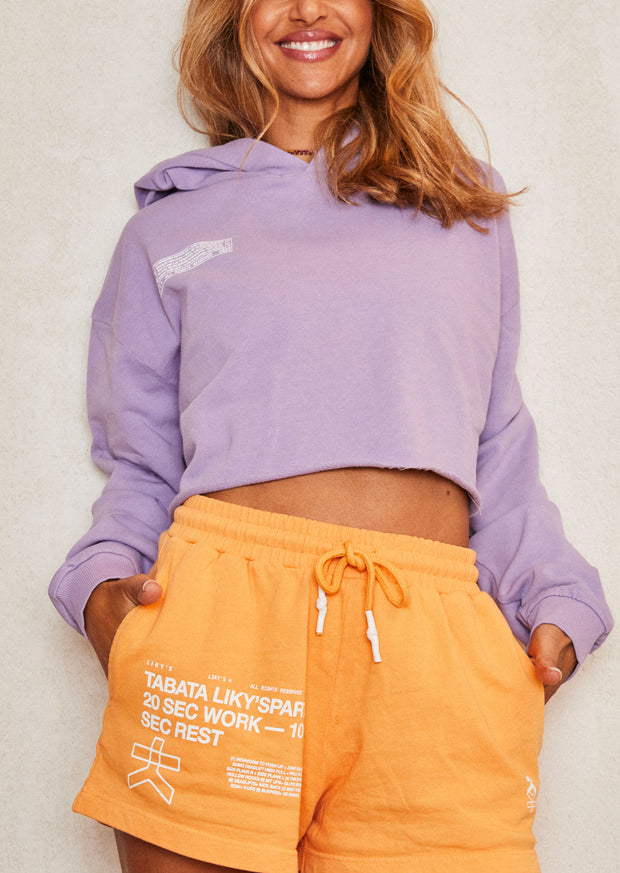 Liky's Party Hoodie - Misty Lilac